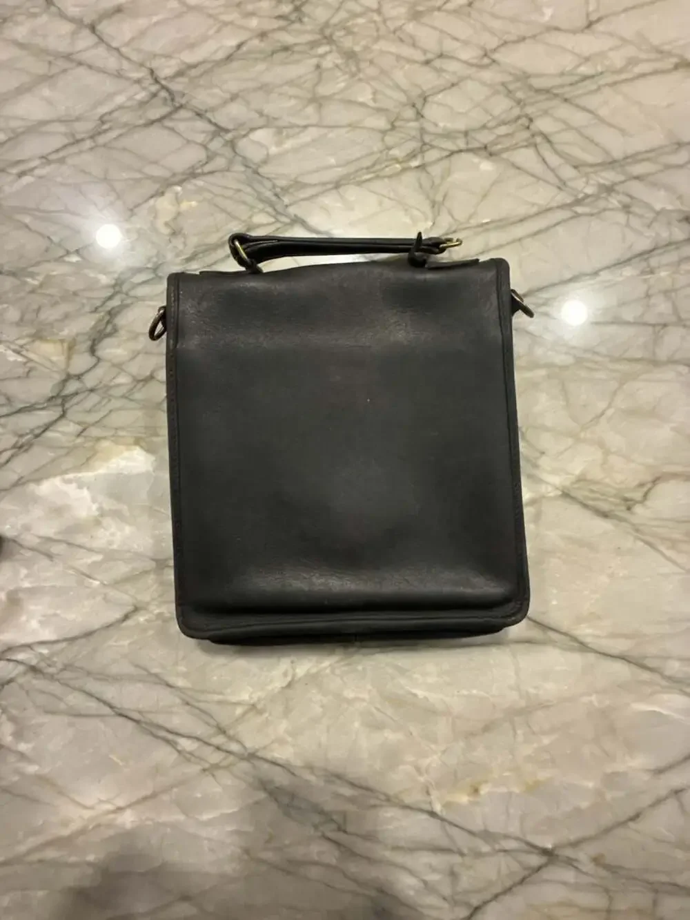 Vintage Coach Station Bag 5130 Leather Satchel Crossbody
